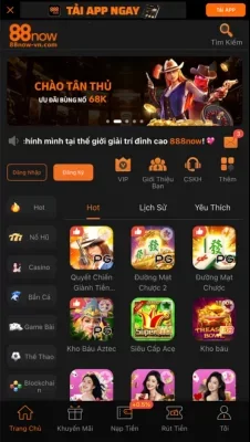 88NOW tải app